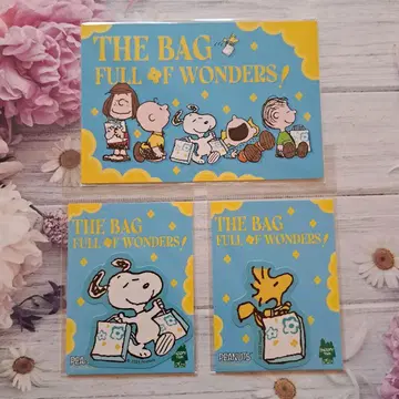 스누피 타운 우메다 스누피 페스티벌 엽서 스티커