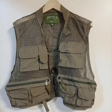 ORVIS 낚시용 조끼 메쉬 멀티 포켓 M