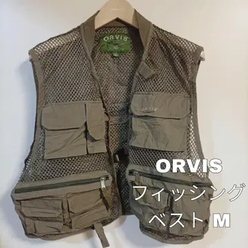 ORVIS 낚시용 조끼 메쉬 멀티 포켓 M