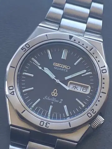 세이코 SEIKO 실버 웨이브Z 컨디션 최상 앤티크