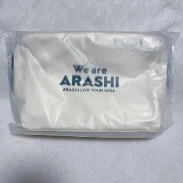 아라시 라이브 투어 2026 위 아 아라시 파우치