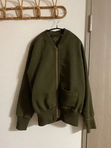 TYPE C-2 38 밀리터리 니트 가디건 USA 버즈릭슨