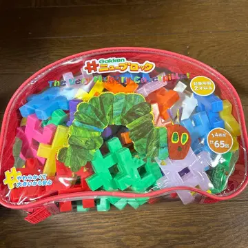 Gakken 뉴 블록 배고픈 애벌레 65개 중 9개 결품