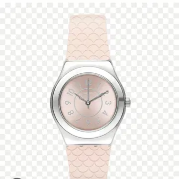 Swatch YLZ101 핑크 손목시계