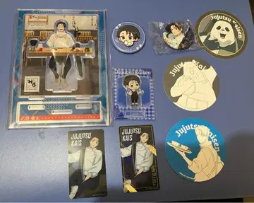 주술회전 옷코츠 유타 신좌 아크릴 스탠드 카페 마네키네코 캔뱃지