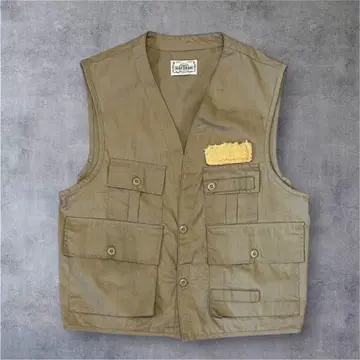 70'S SAFTBAK 낚시용 조끼 탄