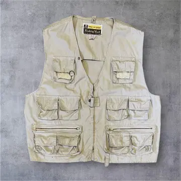 80S WILD LIFE BRAND 프론트 10 포켓 낚시용 조끼
