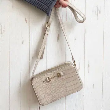 archives 아카이브 악어 스퀘어 숄더 백