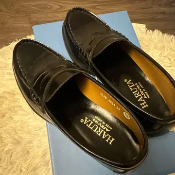 HARUTA 블랙 로퍼