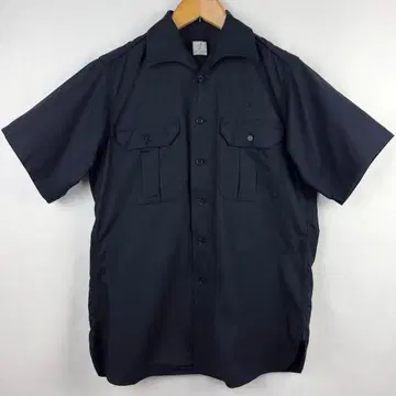 ANATOMICA 아나토미카 반팔 사파리 셔츠 밀리터리 블랙