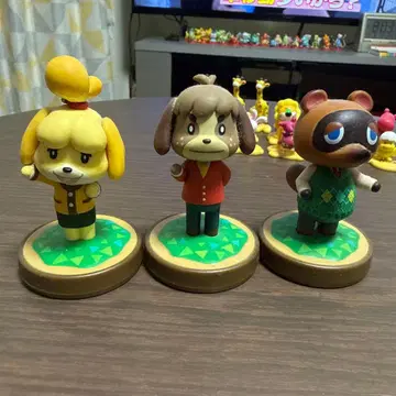 동물의 숲 amiibo (피규어) 8체 세트