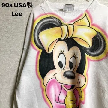 90s USA제 Lee 미니 마우스 맨투맨