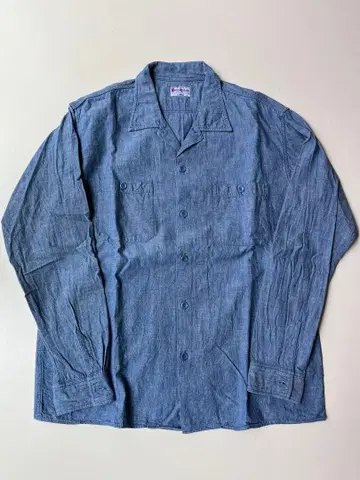 버즈릭슨 샴브레이 오픈 셔츠