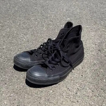 Converse 올스타 올블랙 하이컷