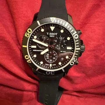 TISSOT 씨스타1000 블랙 x 블랙