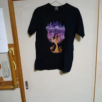 딥 퍼플 Phoenix Rising 티셔츠 M 블랙