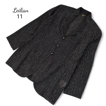 Leilian 레리안 테일러드 자켓 시어 어깨 패드 포함 11호
