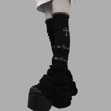 DimMoire 디무아르 십자가의 맹세 니하이 워머 블랙