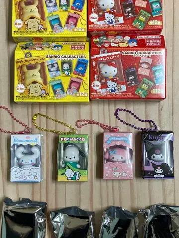 초코 박스 산리오 4개 세트