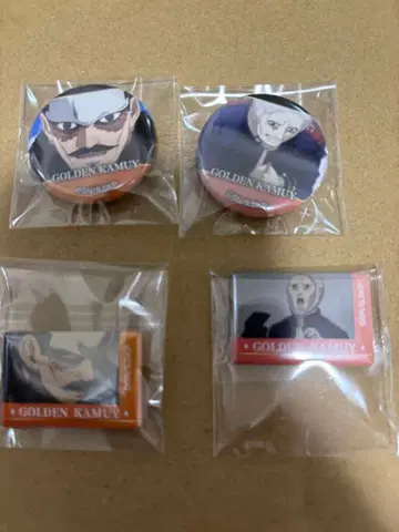 골든 카무이 아레코레 쁘띠 CAN 배지 츠루미 니카이도