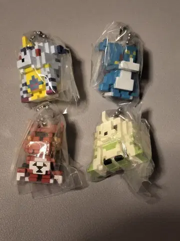 디지몬 도트 피규어 참 가브몬 부이몬 길몬 테리어몬