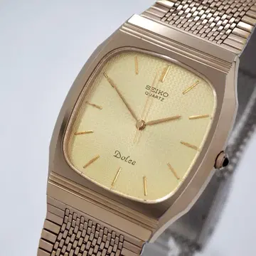 419 가동 SEIKO 시계 남성용 돌체 탱크 7731-2091