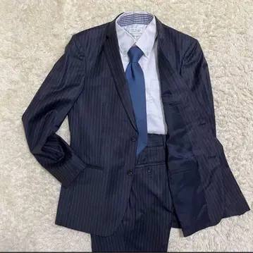 Theory 띠어리 셋업 수트 현행 박스 로고 스트라이프