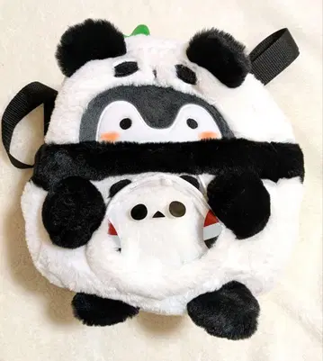 코우펜짱 판다 씨 봉제 인형 백팩