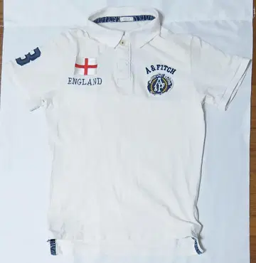 아바크롬비&피치 빈티지 화이트 잉글랜드 피케 셔츠