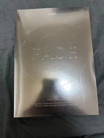 Jimin FACE 앨범 + 포토 카드