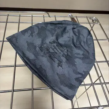 AVIREX Camo Pattern Mesh Beanie Y2K