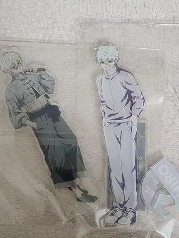 3개 블루 록 아크릴 스탠드 나기 레이오