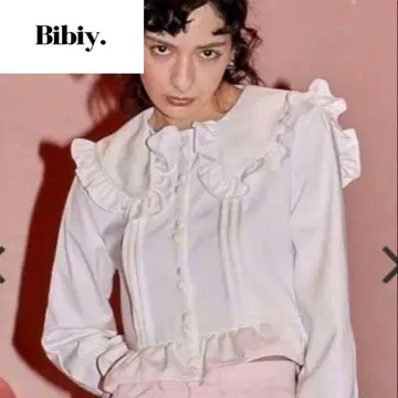 [ Bibiy. ] 비비 Lyra 세일러 블라우스