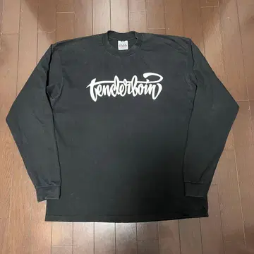 텐더 로인 롱T TENDERLOIN SP 블랙 사이즈 XL