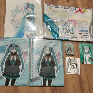 하츠네 미쿠 사인 XR 노래를 너에게 바이스 슈바르츠 담요 외