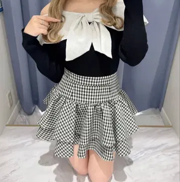 evelyn 볼륨 캉캉 스커트