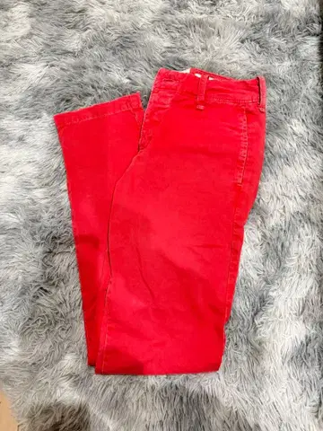 Abercrombie & Fitch 로우라이즈 치노 팬츠