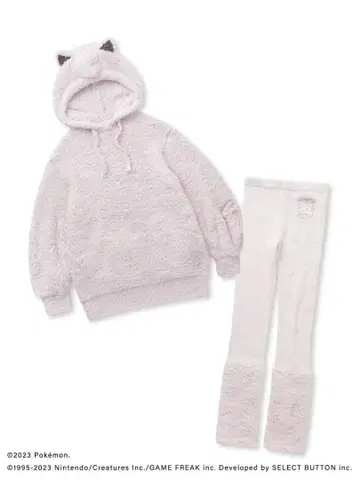 [ 포켓몬 슬립 ] 푸딩 후디 & 레그 워머 레깅스 세트