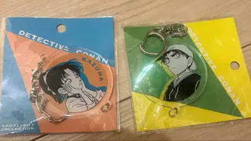 코난 탐정사 연결 아크릴 키링 토야마 카즈하 & 하인성(핫토리 헤이지)