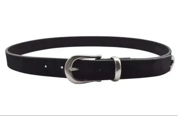 MINEDENIMThick Velour Western Belt 마인 데님