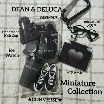 가챠 파우치 딘&델루카 컨버스 올림푸스 도서 시계 가챠