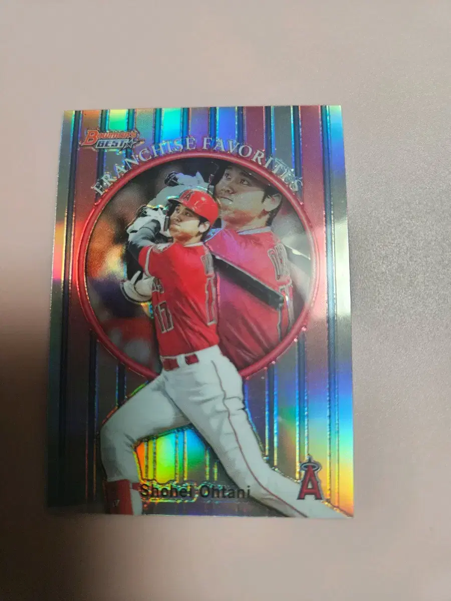 오타니 2019 Bowman's Best 리플렉터