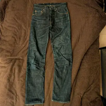 모모타로 진즈 동단 라벨 내로우 테이퍼드 w28