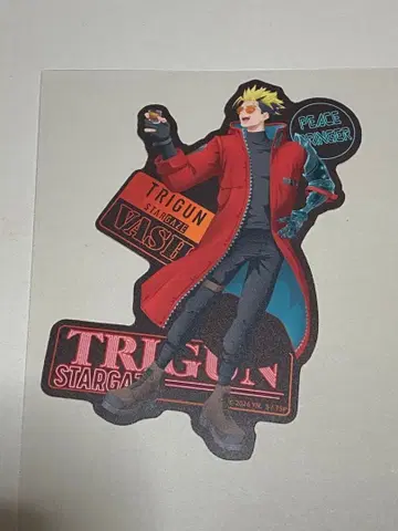 TRIGUN STARGAZE 트라이건 카페 스티커 바슈 1