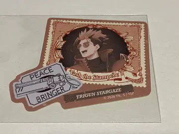 TRIGUN STARGAZE 트라이건 카페 스티커 바슈 3