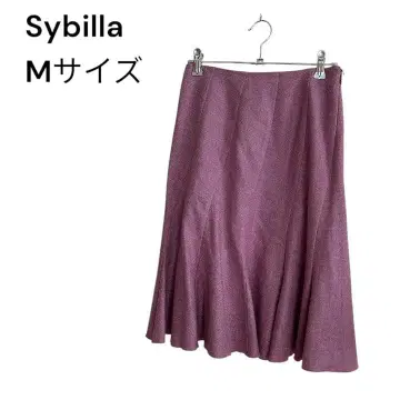 Sybilla 플레어 스커트 M 사이즈 고급 성숙한 아름다운 실루엣
