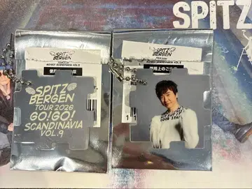 스피츠 고스카 vol.9 큐브 키링 로고 타무라 아키히로