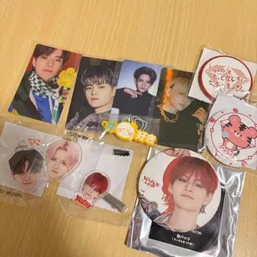 treasure 요시 트레카 얼굴 아크링 키링 [ 개별 판매 불가 ]