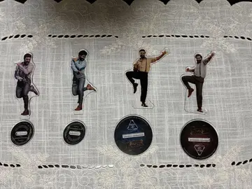 영화 RRR 빔과 라마 아크릴 스태츄 4종