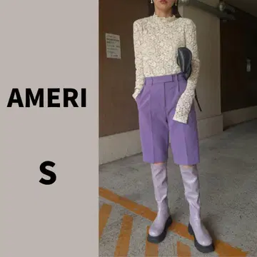 [택 포함 정가 17600엔] BASIC SLIM HALF PANTS